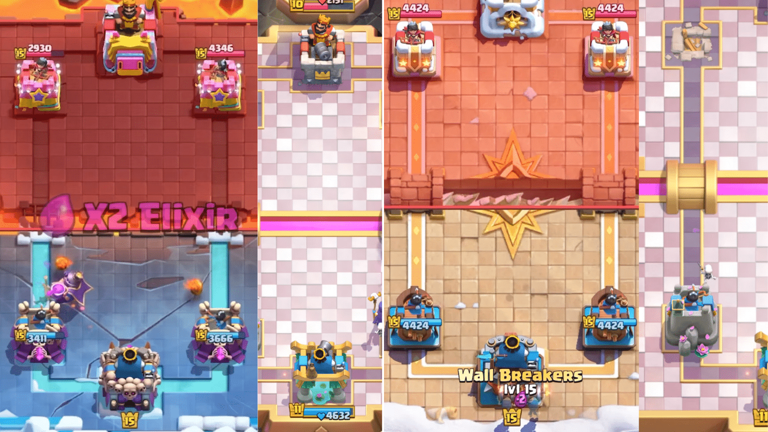clash royale characters stats roles tips