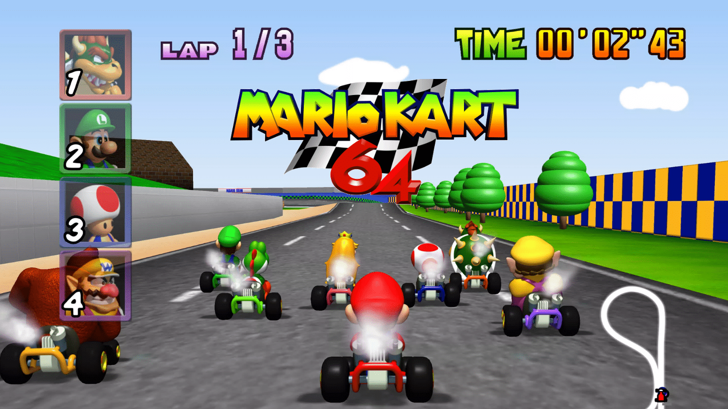 mario kart 64