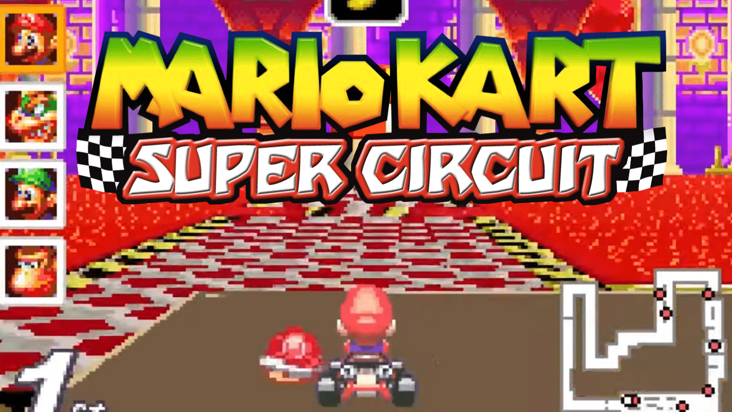 mario kart super circuit