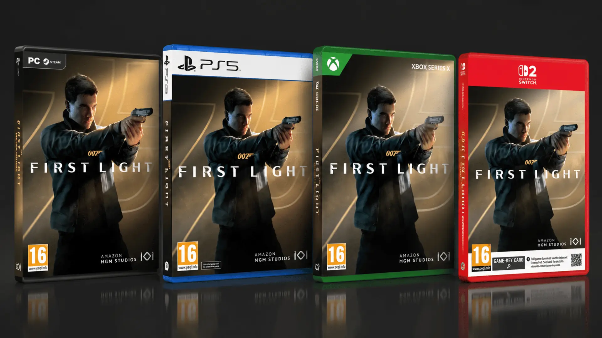 First Light game cases for PS5 Xbox Series X PC and Nintendo Switch 2