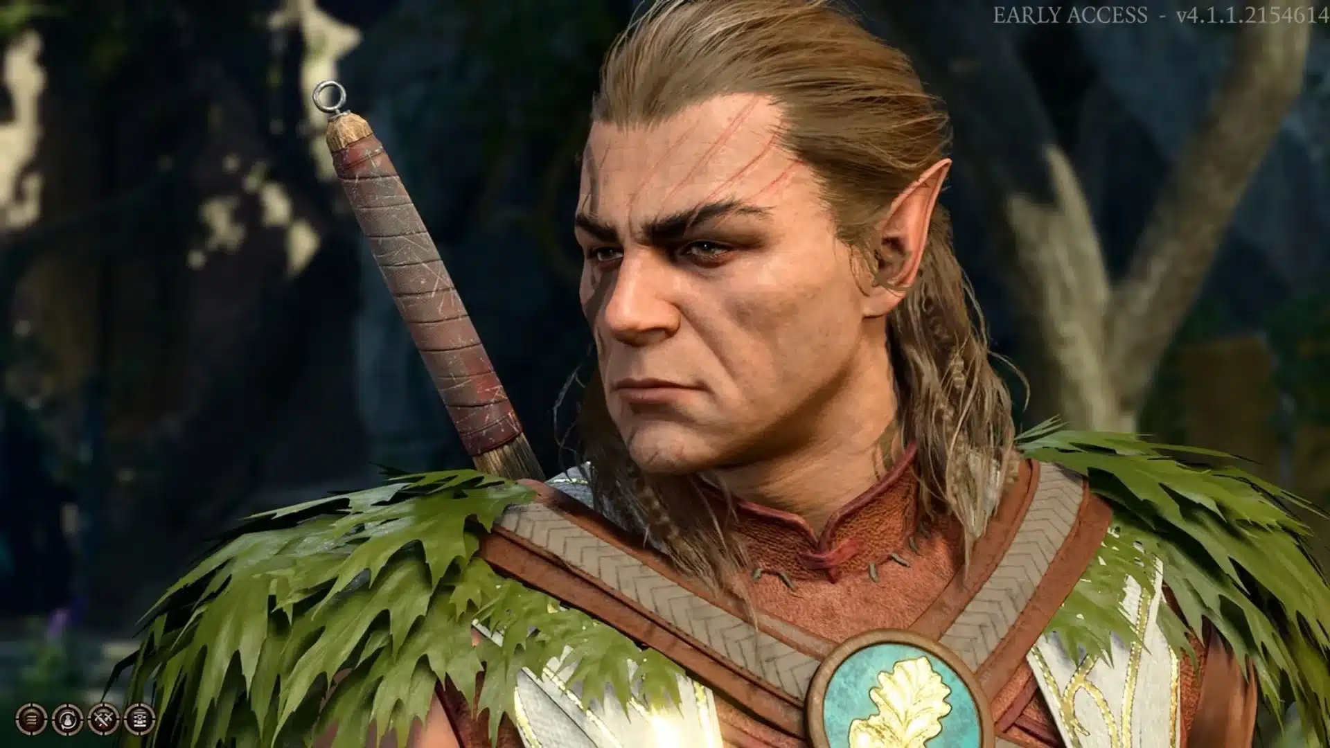 Halsin, a Wood Elf Druid companion in Baldur’s Gate 3