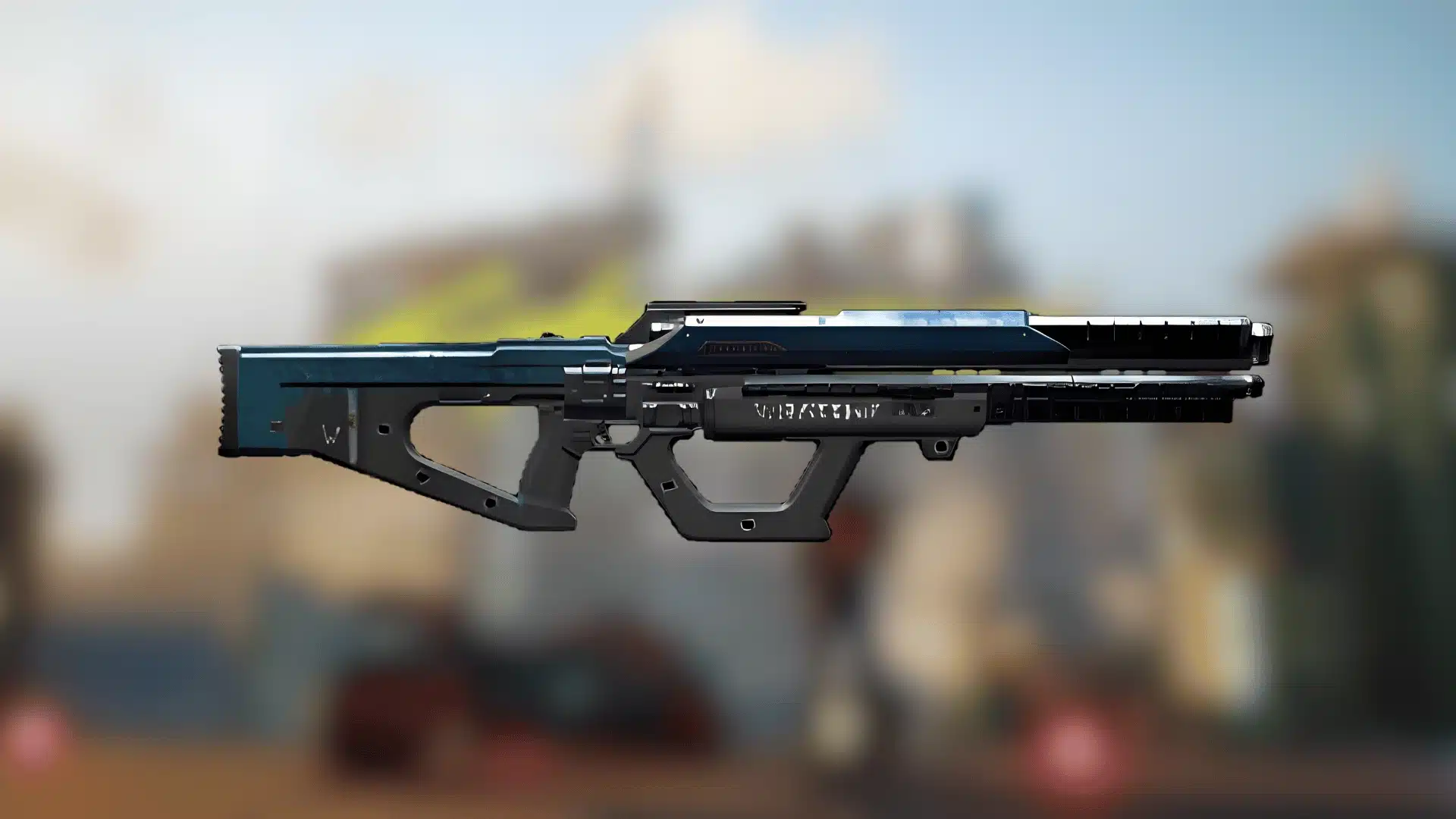 Widow Maker precision rifle displayed with details visible