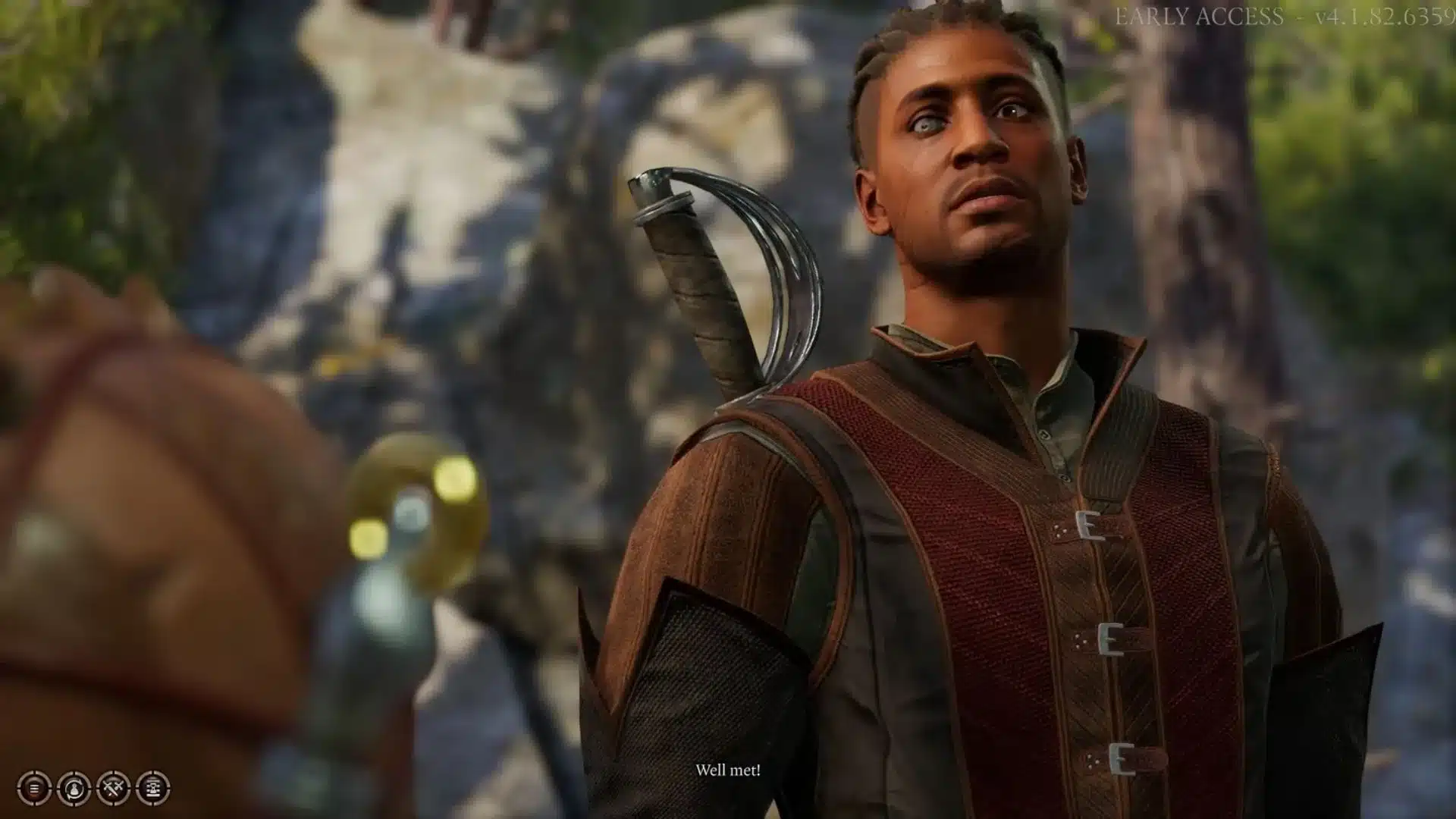 Wyll, a Human Warlock companion in Baldur’s Gate 3