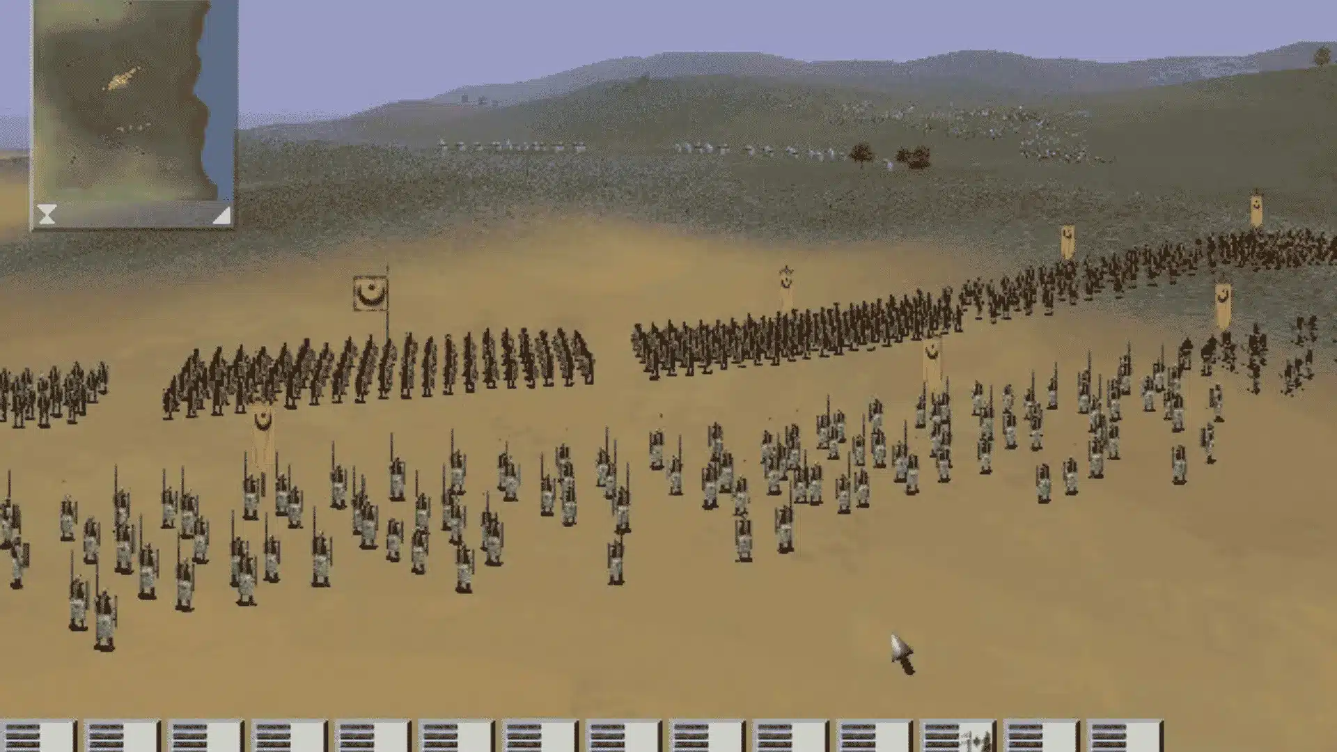 medieval two total war warriors fighting near ships with shields weapons and medieval battlefield formations